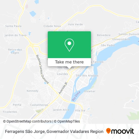 Ferragens São Jorge map