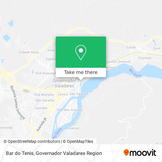 Bar do Tenis map