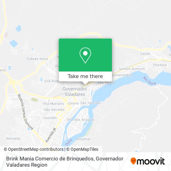 Brink Mania Comercio de Brinquedos map
