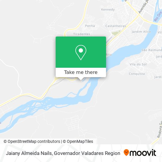 Jaiany Almeida Nails map
