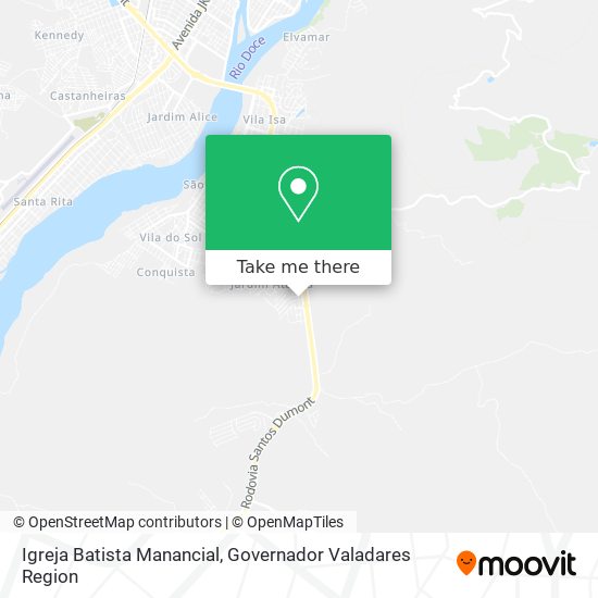 Igreja Batista Manancial map