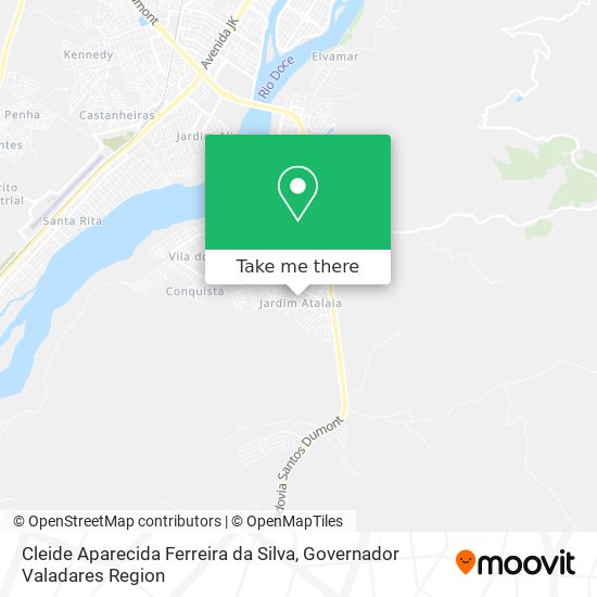 Cleide Aparecida Ferreira da Silva map