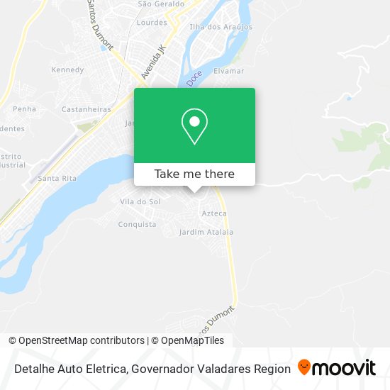 Detalhe Auto Eletrica map