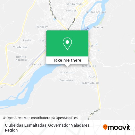 Mapa Clube das Esmaltadas