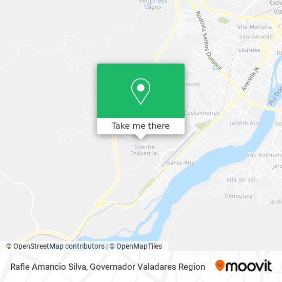 Rafle Amancio Silva map