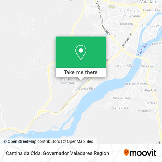 Cantina da Cida map
