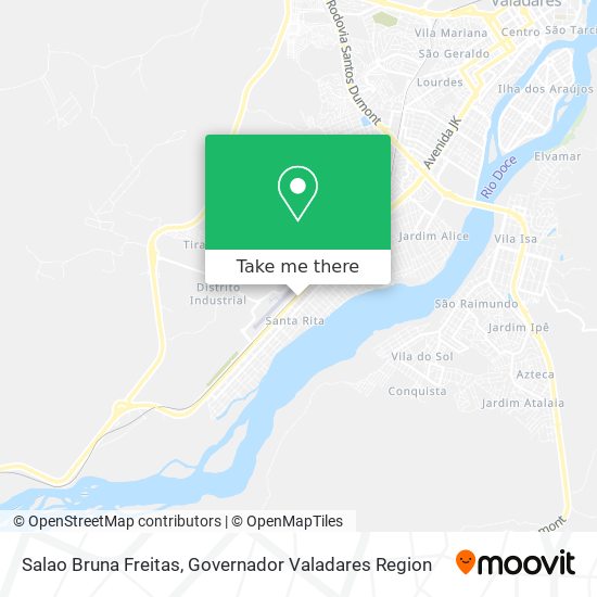 Salao Bruna Freitas map