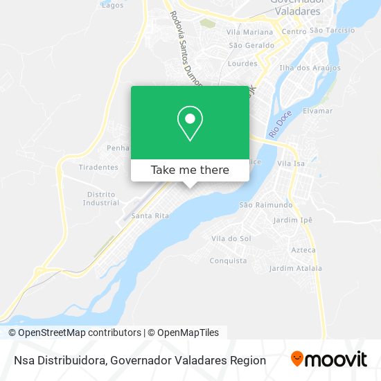Nsa Distribuidora map
