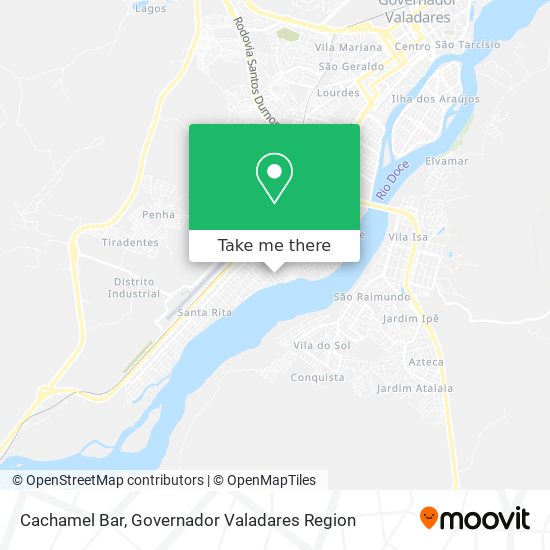 Cachamel Bar map