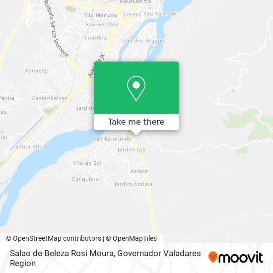 Salao de Beleza Rosi Moura map