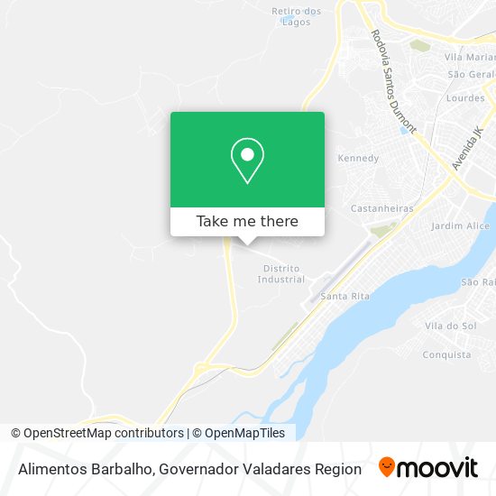 Alimentos Barbalho map