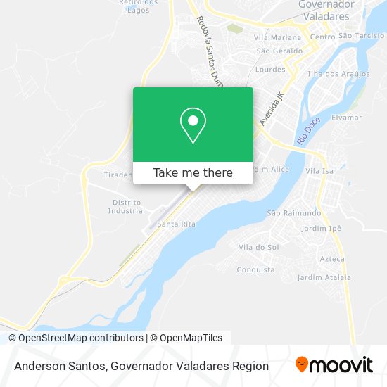 Mapa Anderson Santos