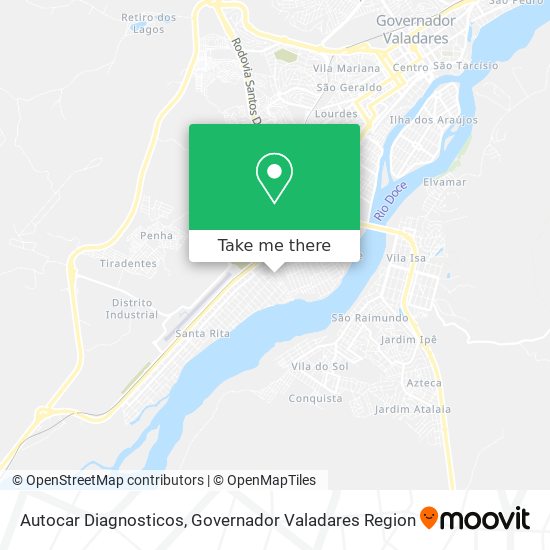 Autocar Diagnosticos map