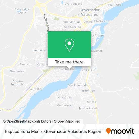 Espaco Edna Muniz map