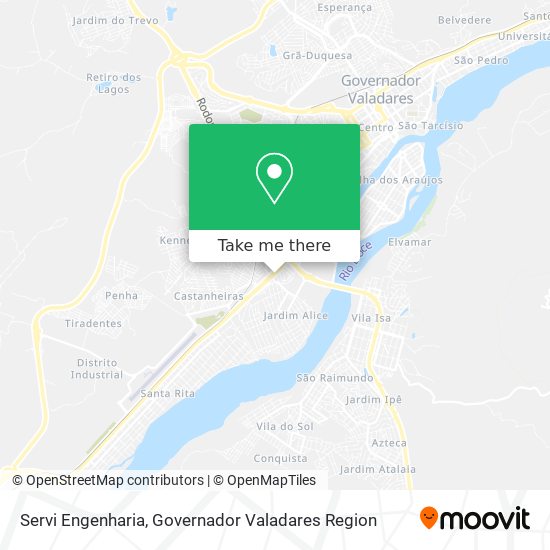 Servi Engenharia map