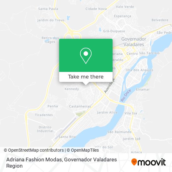 Adriana Fashion Modas map
