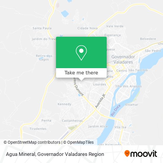 Agua Mineral map