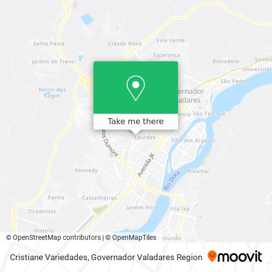 Mapa Cristiane Variedades