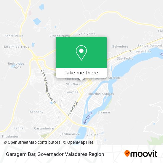 Garagem Bar map
