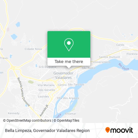 Bella Limpeza map