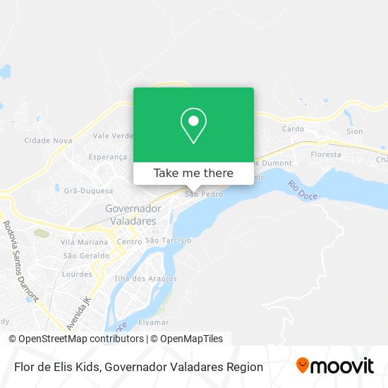 Flor de Elis Kids map