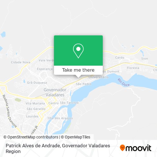 Mapa Patrick Alves de Andrade