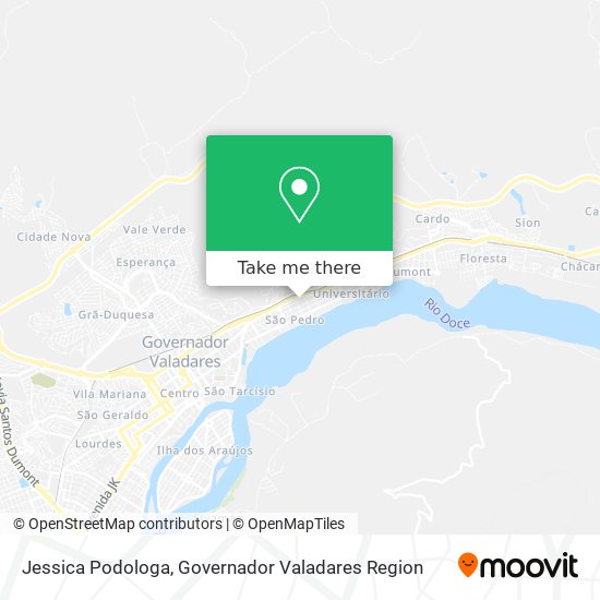 Jessica Podologa map