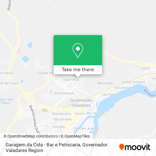 Garagem da Cida - Bar e Petiscaria map