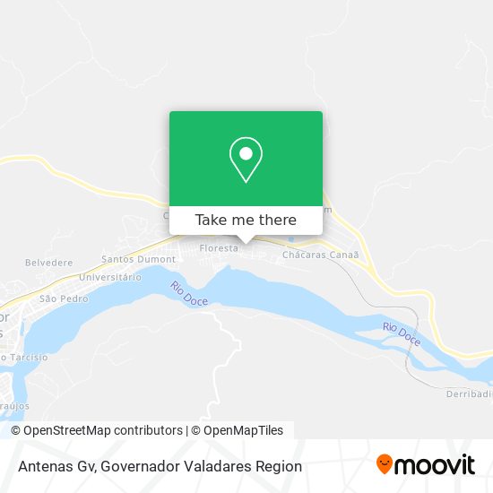 Antenas Gv map