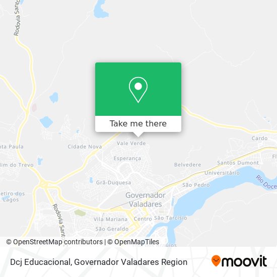 Dcj Educacional map