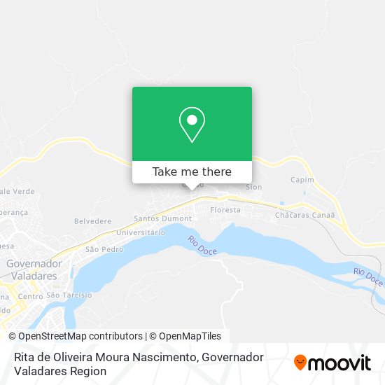 Rita de Oliveira Moura Nascimento map
