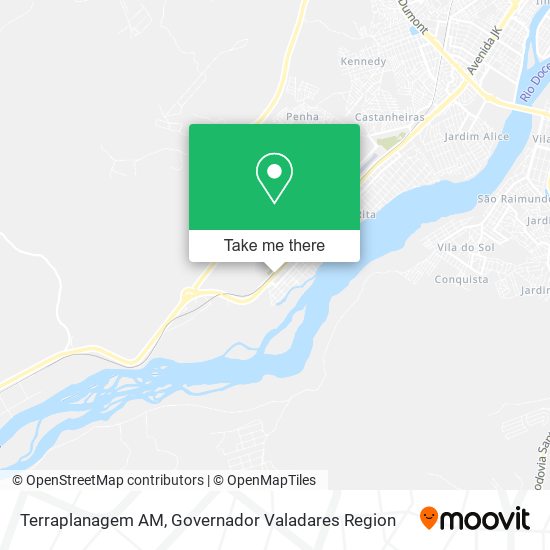 Terraplanagem AM map