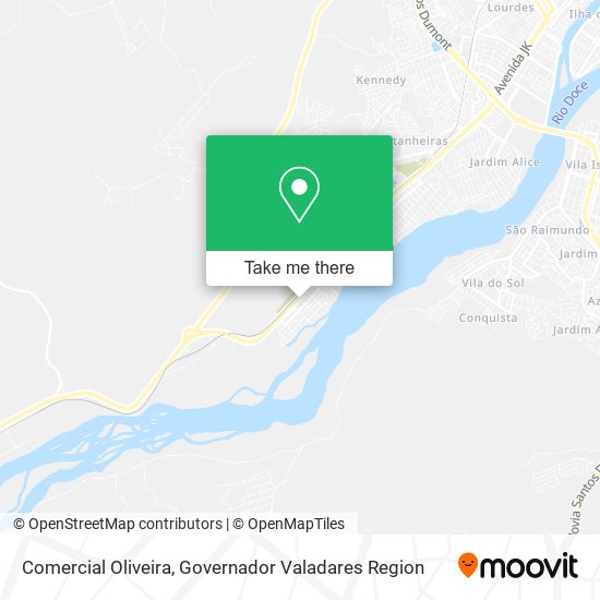 Comercial Oliveira map