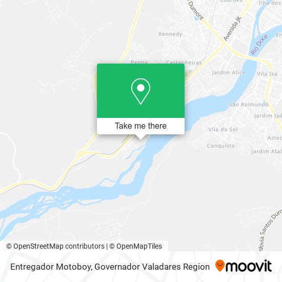 Entregador Motoboy map