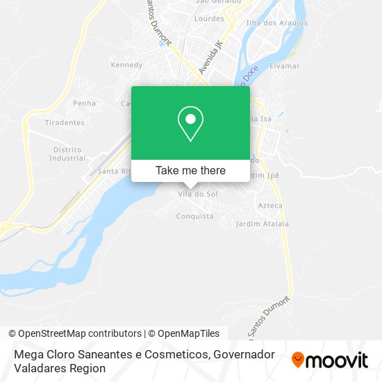 Mega Cloro Saneantes e Cosmeticos map