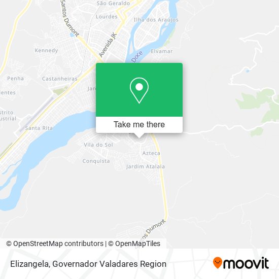 Elizangela map
