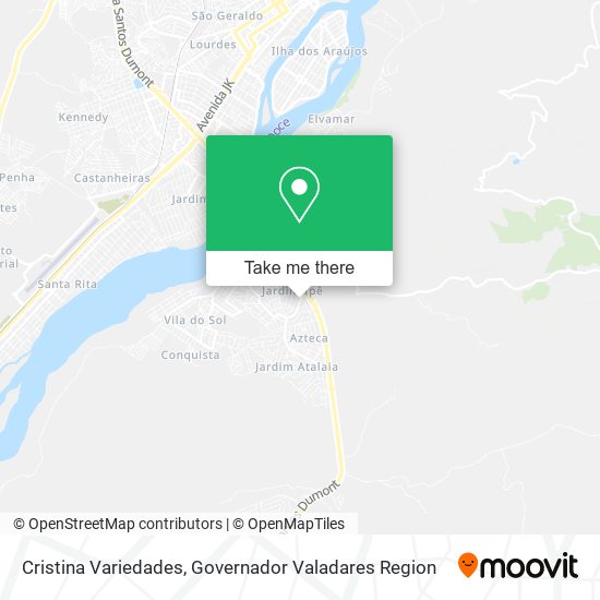 Mapa Cristina Variedades