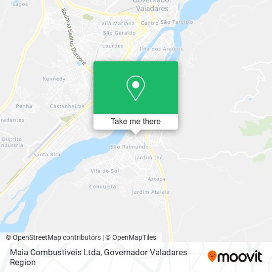 Maia Combustiveis Ltda map