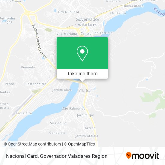 Mapa Nacional Card