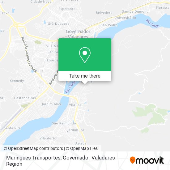 Mapa Maringues Transportes