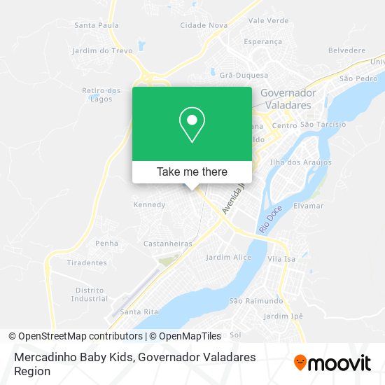 Mercadinho Baby Kids map