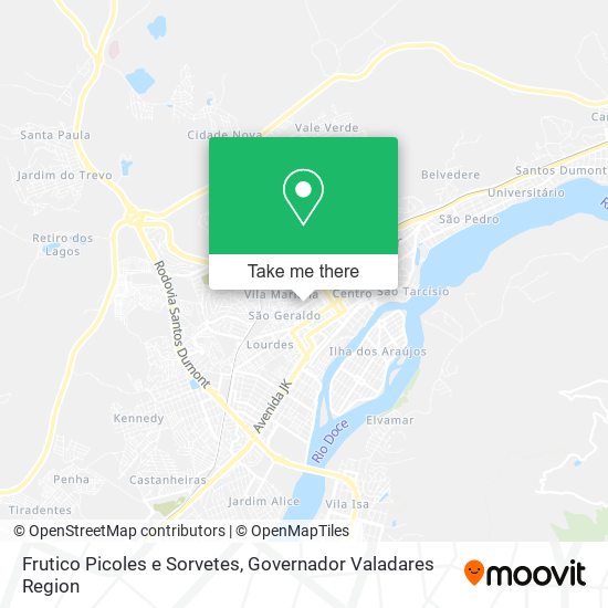 Frutico Picoles e Sorvetes map