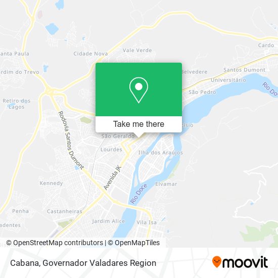 Cabana map