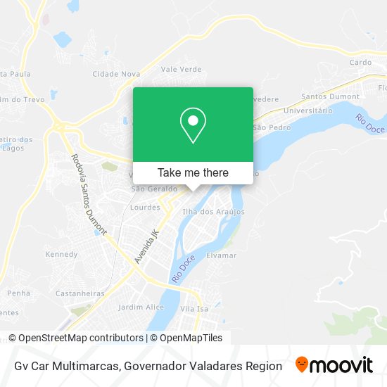 Gv Car Multimarcas map