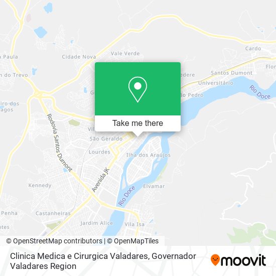 Clinica Medica e Cirurgica Valadares map