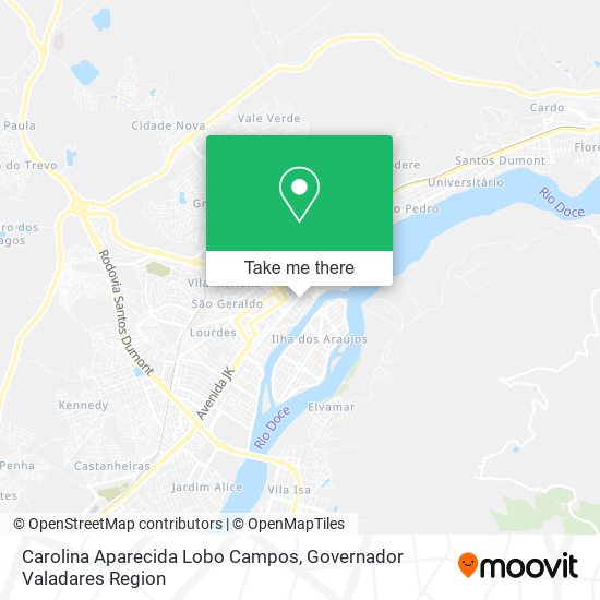 Carolina Aparecida Lobo Campos map