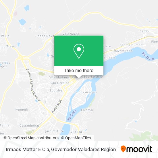 Irmaos Mattar E Cia map