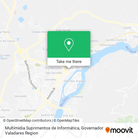 Mapa Multimidia Suprimentos de Informática