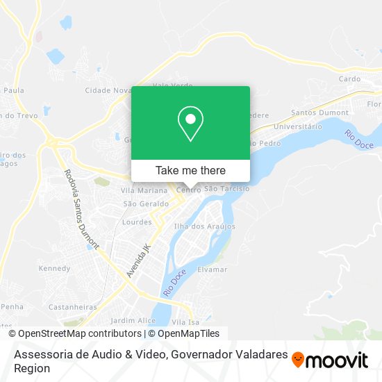 Mapa Assessoria de Audio & Video