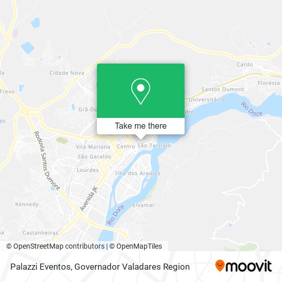 Palazzi Eventos map